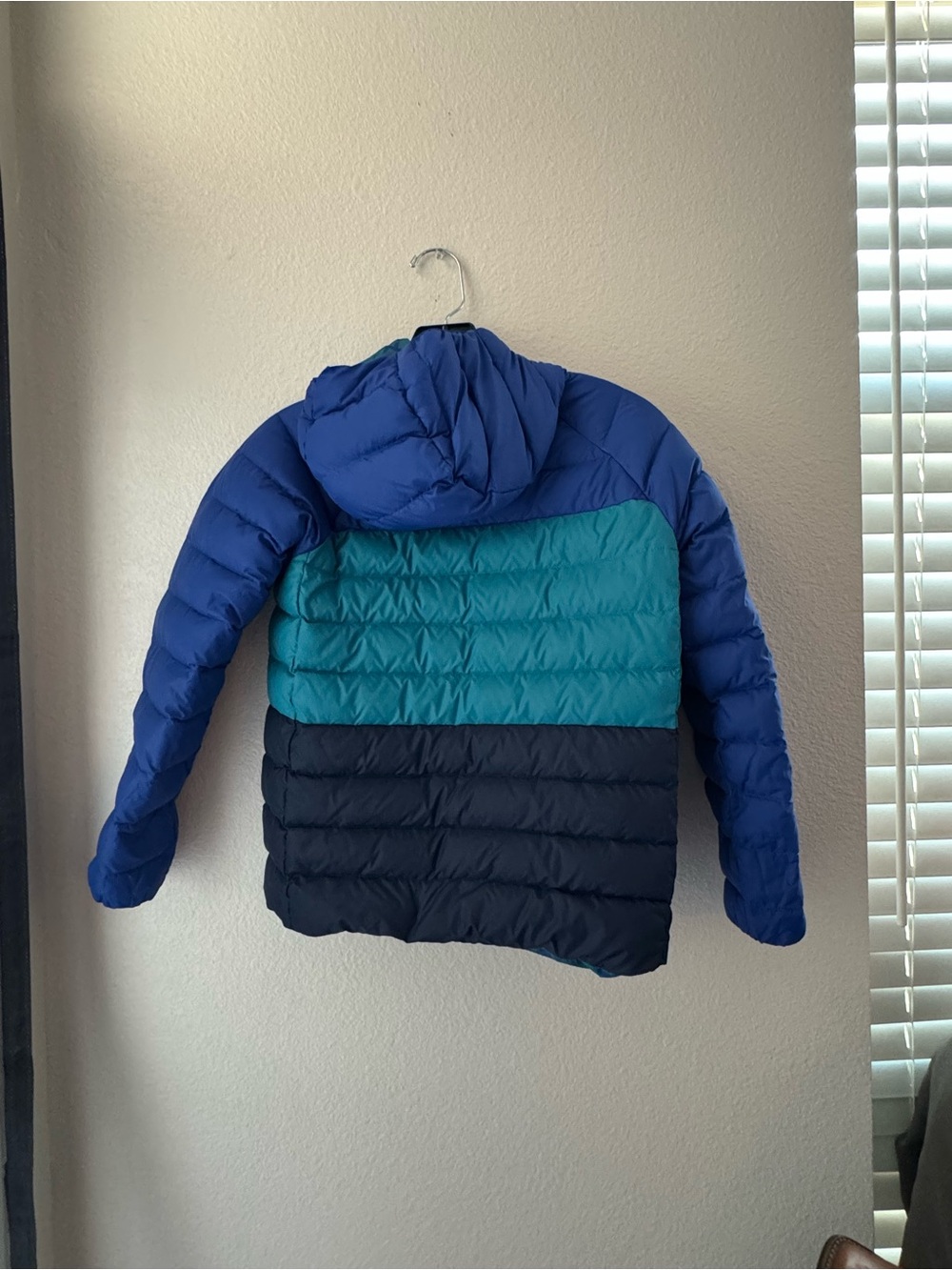 Patagonia Kids Reversible Sweater Hoody Jacket M/L - Picture 2 of 5